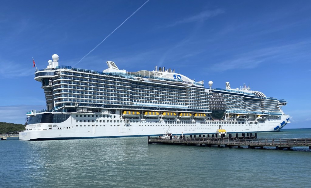 Star Princess cruise ship. 